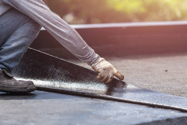 Professional Emergency Waterproofing technician working in Calhoun, GA